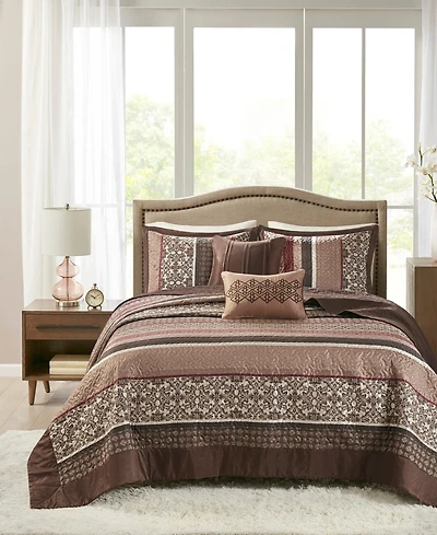 Madison Park Princeton 5-Pc. Bedspread Set