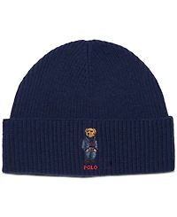 Polo Ralph Lauren Men's Embroidered Bear Cuff Hat