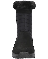Easy Street Women's Frazer Slip Resistant and Waterproof Side Zip Boots