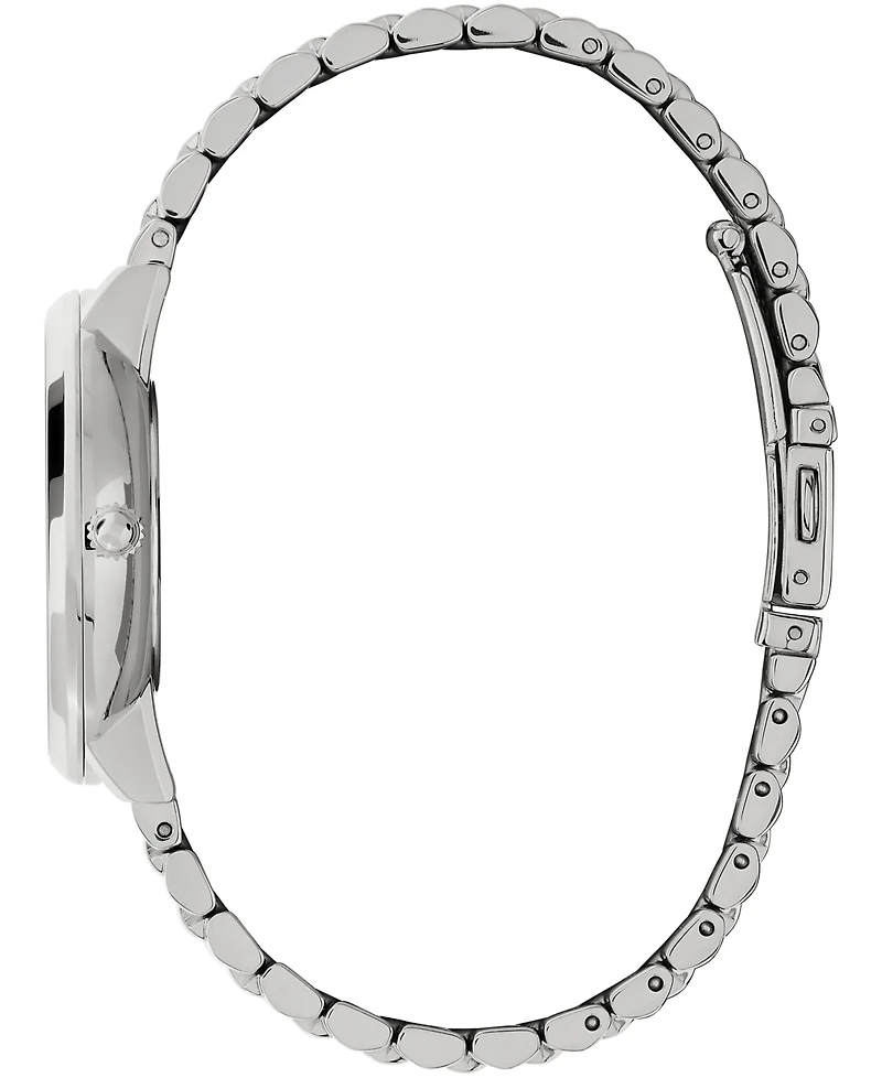 Olivia Burton Women's Celestial Nova Silver-Tone Stainless Steel Bracelet Watch 35mm