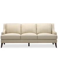 Closeout! Collyn 83" Modern Leather Sofa, Created for Macy's