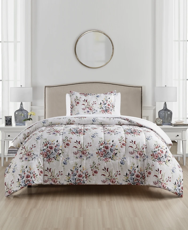 Sunham Hill Garden 3-Pc. Comforter Set, Created for Macy's