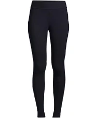 Lands' End Women's Petite Starfish Mid Rise Knit Leggings