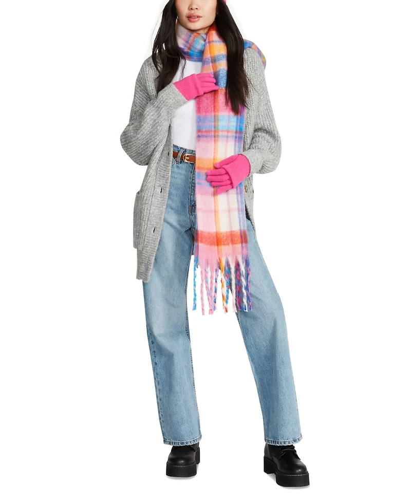 Steve Madden Women's Cozy Touchscreen Gloves, Created for Macy's