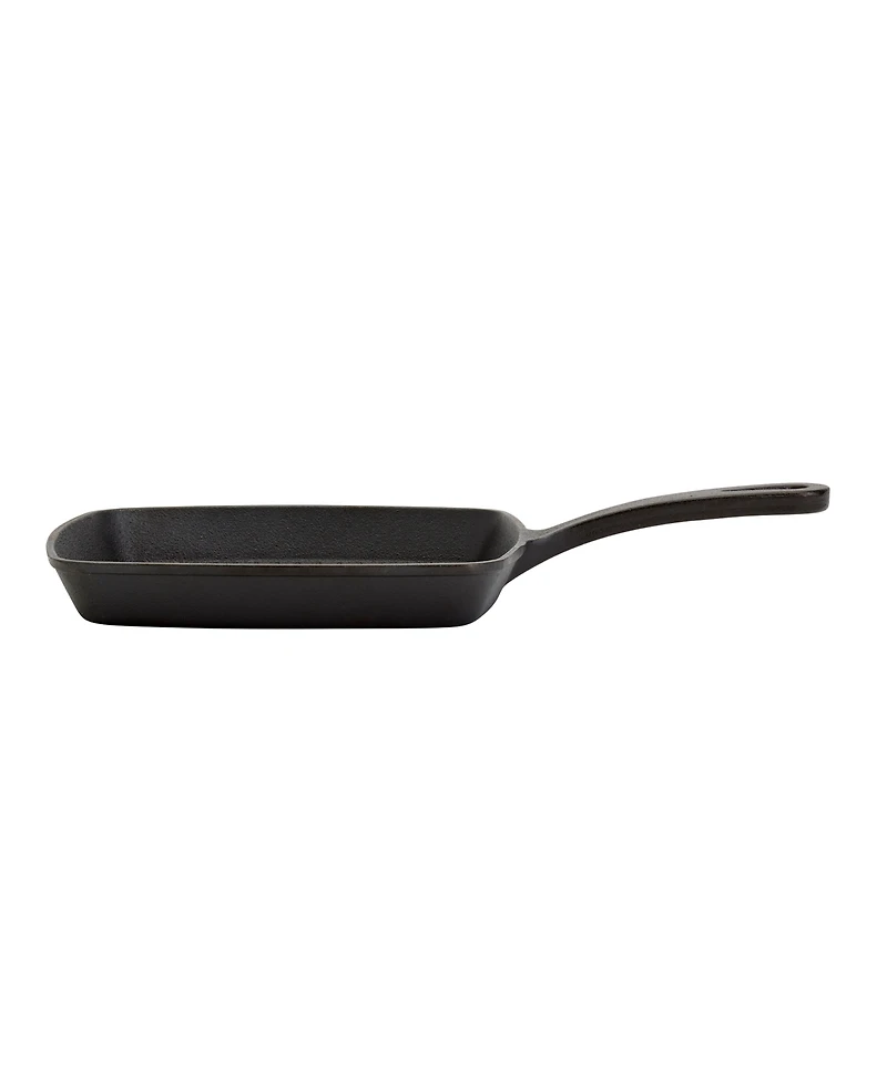 Smith and Clark Cast Iron 8" Square Grill Pan