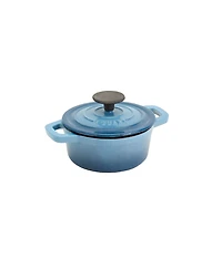 Smith and Clark Cast Iron 1 Quart Enamel Dutch Oven