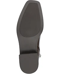 Journee Collection Women's Cappri Block Heel Square Toe Ankle Booties