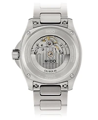Mido Men's Swiss Automatic Multifort Stainless Steel Bracelet Watch 41mm