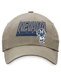 Men's Top of the World Khaki Nevada Wolf Pack Slice Adjustable Hat