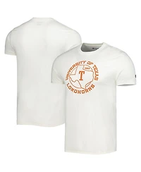 Men's Champion White Texas Longhorns Vault State Tri-Blend T-shirt