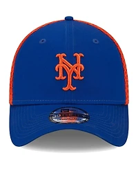 Men's New Era Royal York Mets Team Neo 39THIRTY Flex Hat