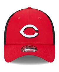 Men's New Era Red Cincinnati Reds Team Neo 39THIRTY Flex Hat