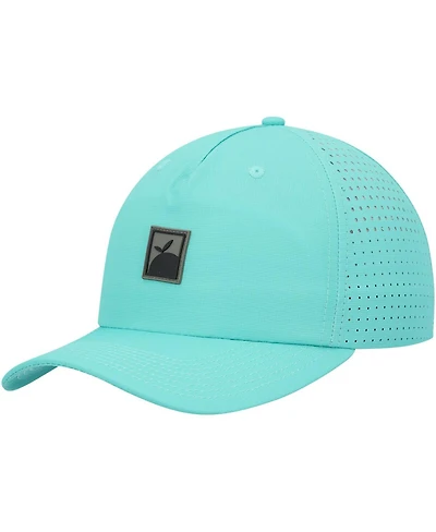 Men's Flomotion Mint Rubber Logo Snapback Hat