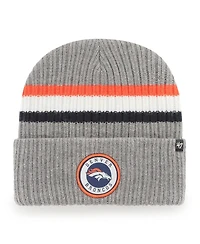 Men's '47 Brand Gray Denver Broncos Highline Cuffed Knit Hat