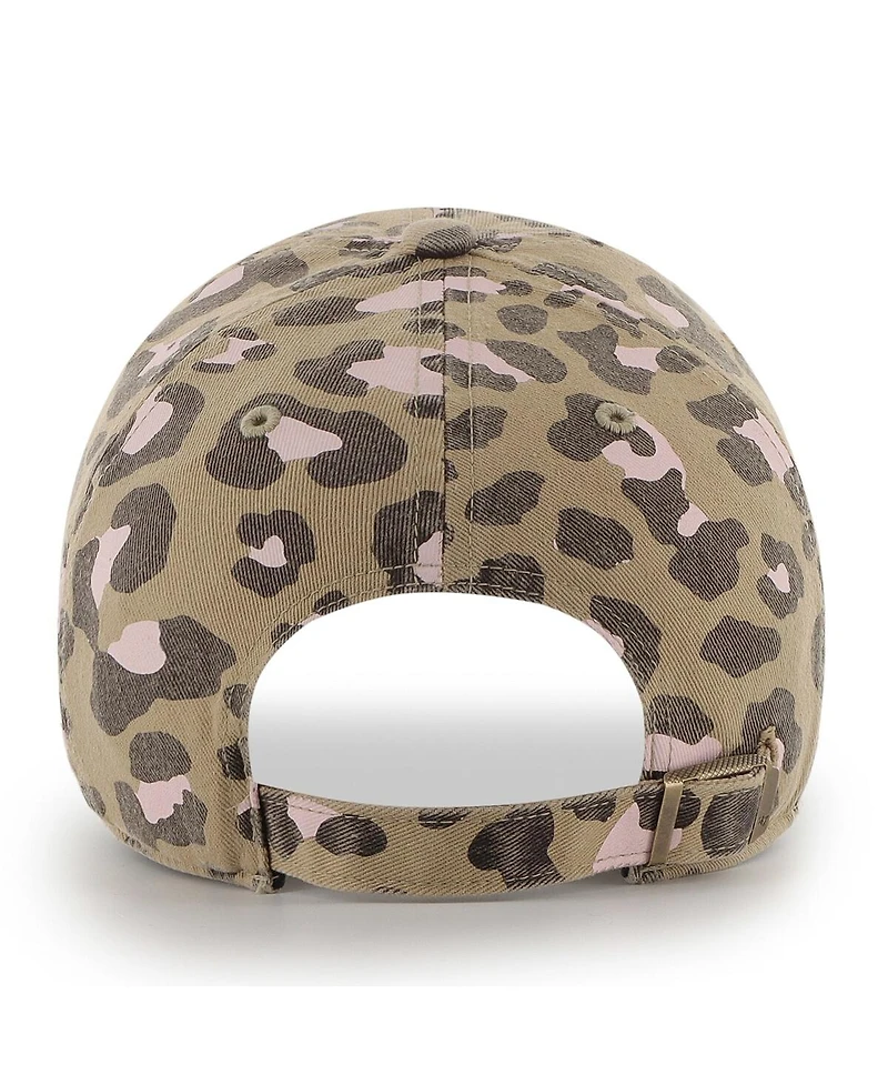 Women's '47 Brand Khaki Minnesota Golden Gophers Bagheera Clean Up Adjustable Hat