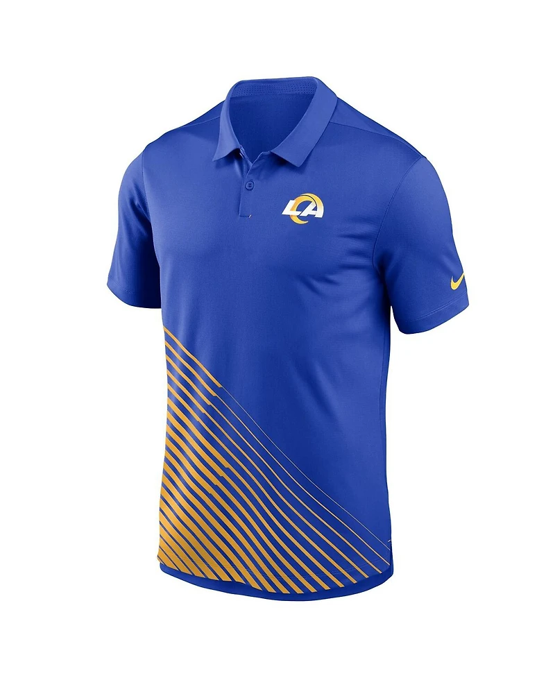 Men's Nike Royal Los Angeles Rams Vapor Performance Polo Shirt