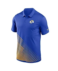 Men's Nike Royal Los Angeles Rams Vapor Performance Polo Shirt