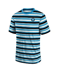 Men's Fanatics Blue Charlotte Fc Shot Clock Stripe T-shirt