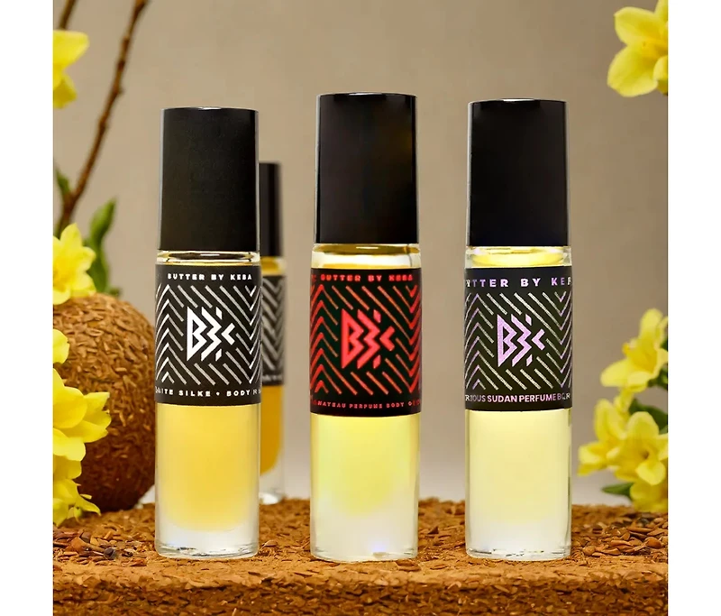 Three Essentials Spiced Wood & Musk Perfume Oil Trio