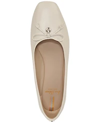 Sam Edelman Women's Meadow Square-Toe Bow Ballet Flats