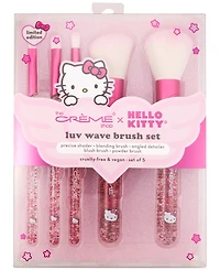 The Creme Shop 5-Pc. Hello Kitty Luv Wave Brush Set