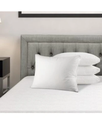 Maxi Cotton Microfiber Fill Breathable Pillow White