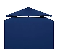 vidaXL 2-Tier Gazebo Top Cover 1 oz/ft² 13.1'x9.8' Blue