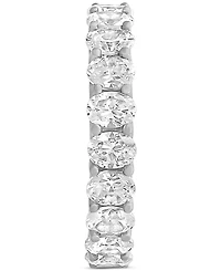 Diamond Oval-Cut Eternity Band (5 ct. t.w.) Platinum or 14k Gold