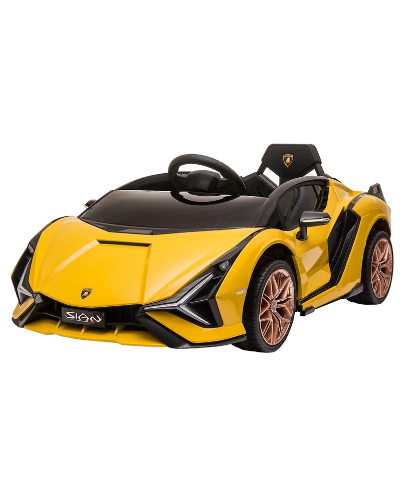 Best Ride on Cars Lamborghini Sian 12V Powered Rideon