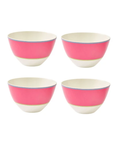 Kit Kemp for Spode Calypso 4 Piece Bowls Set, Service for 4