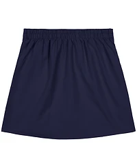 Nautica Little Girls Uniform Button Pockets Elastic Waist Scooter Skorts
