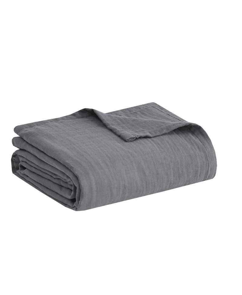 Madison Park Gauze Blanket, Full/Queen