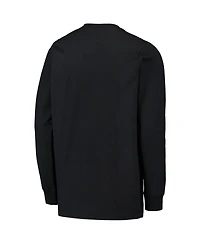 Big Boys Nike Black Oklahoma Sooners Arch & Logo 2-Hit Long Sleeve T-shirt