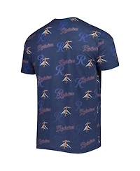 Men's Navy Tacoma Rainiers Allover Print Crafted T-shirt