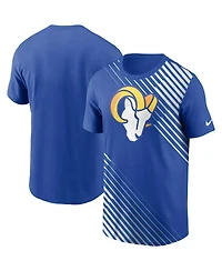 Men's Nike Royal Los Angeles Rams Yard Line Fashion Asbury T-shirt