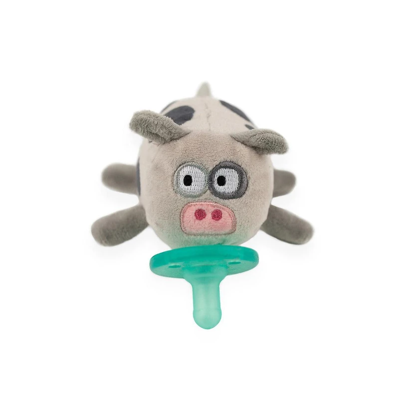 Wubbanub Baby 0 to 6m Pacifier - Dada Moo Cow