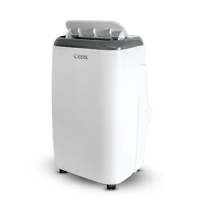 Commercial Cool 8,000 Btu Sacc/Cec (12,000 Btu Ashrae) Portable Air Conditioner with Remote Control, White