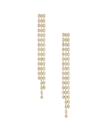 Ettika Fan Out 18K Gold Plated Dangle Earrings