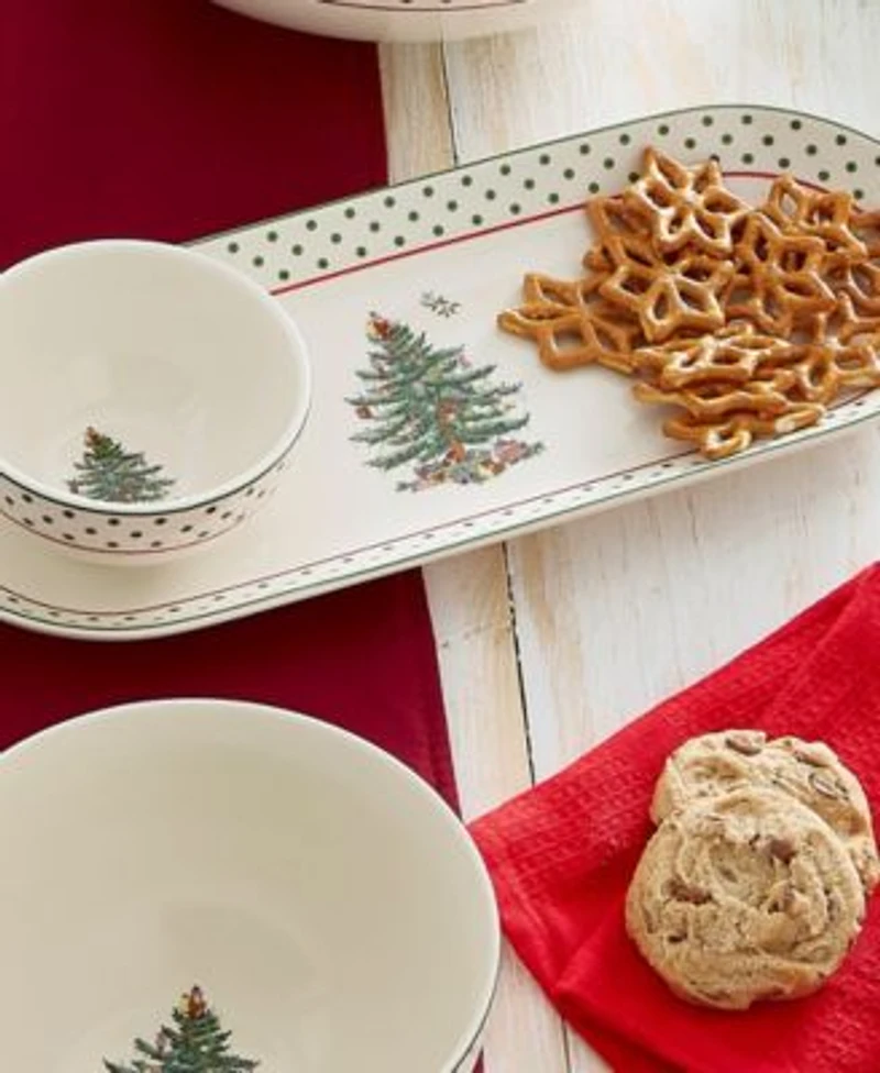 Spode Christmas Tree Polka Dot Dinnerware Collection