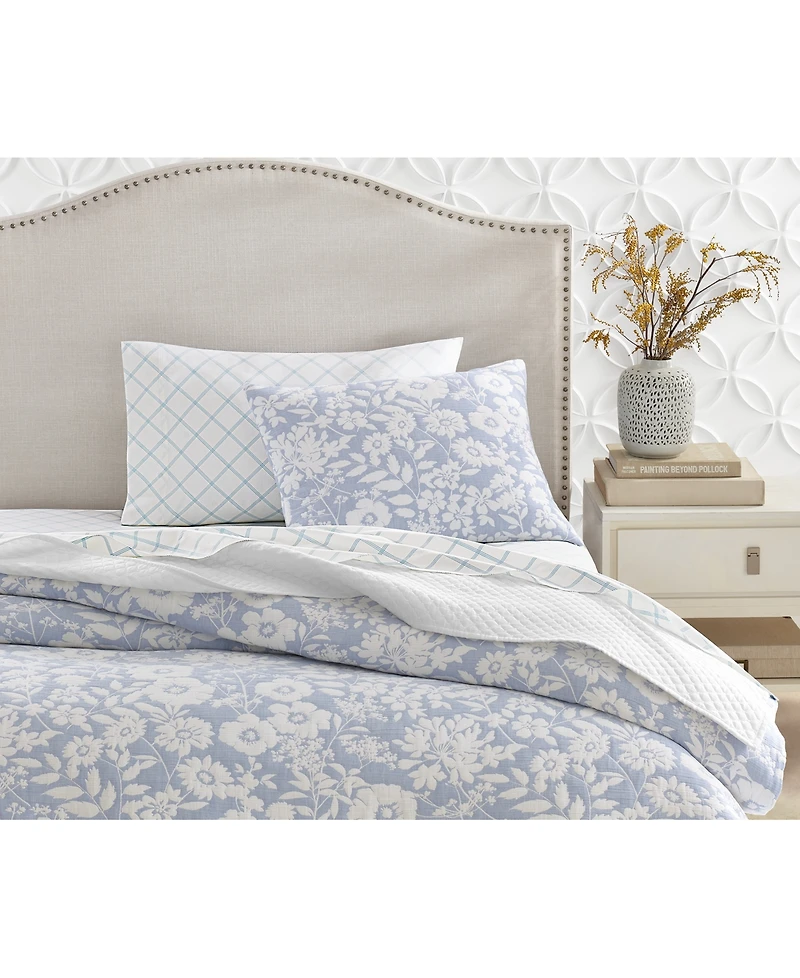 Charter Club Silhouette Floral 3-Pc. Comforter Set, Full/Queen, Exclusively at Macy's