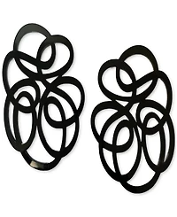 Swanky Designs Tatiana Swirl Drop Earrings