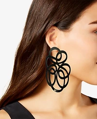 Swanky Designs Tatiana Swirl Drop Earrings