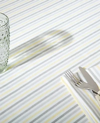 Martha Stewart Daisy Stripe Tablecloth, 60" x 84"