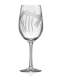 Rolf Glass Dragonfly White Wine Glass 12oz