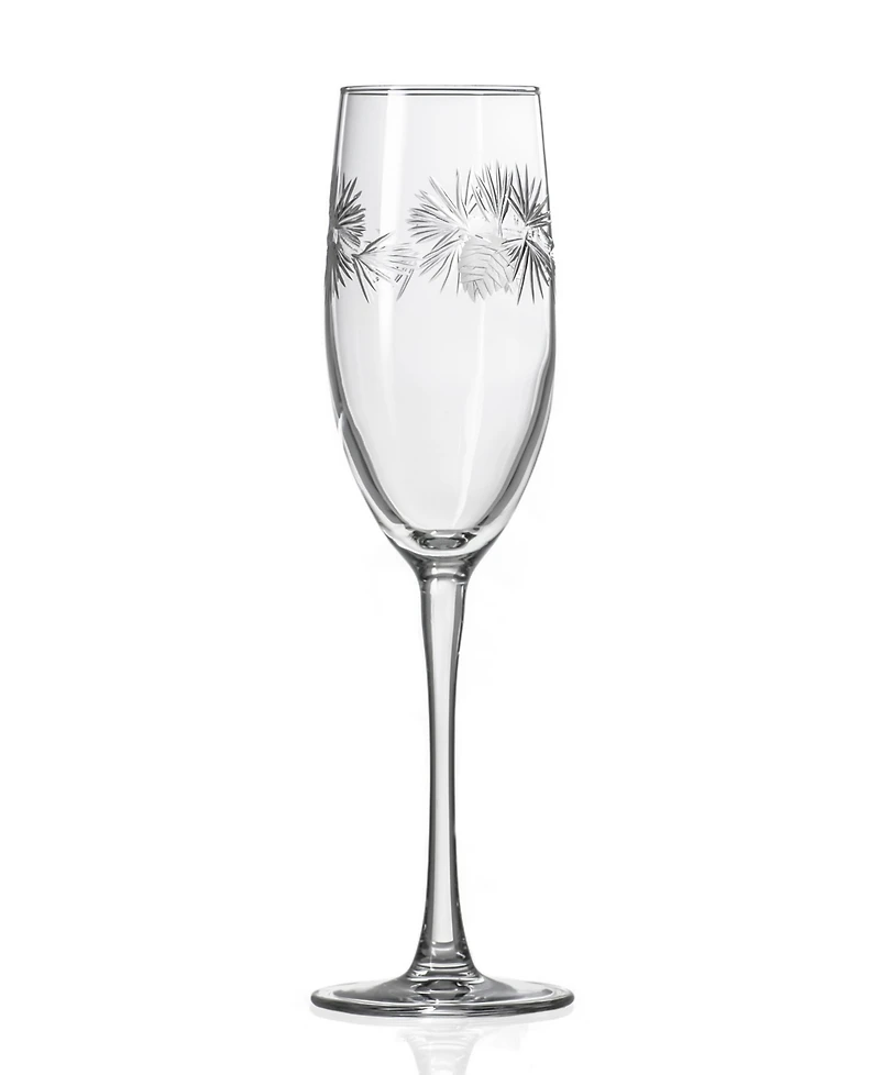 Rolf Glass Icy Pine Champagne Flute 8oz