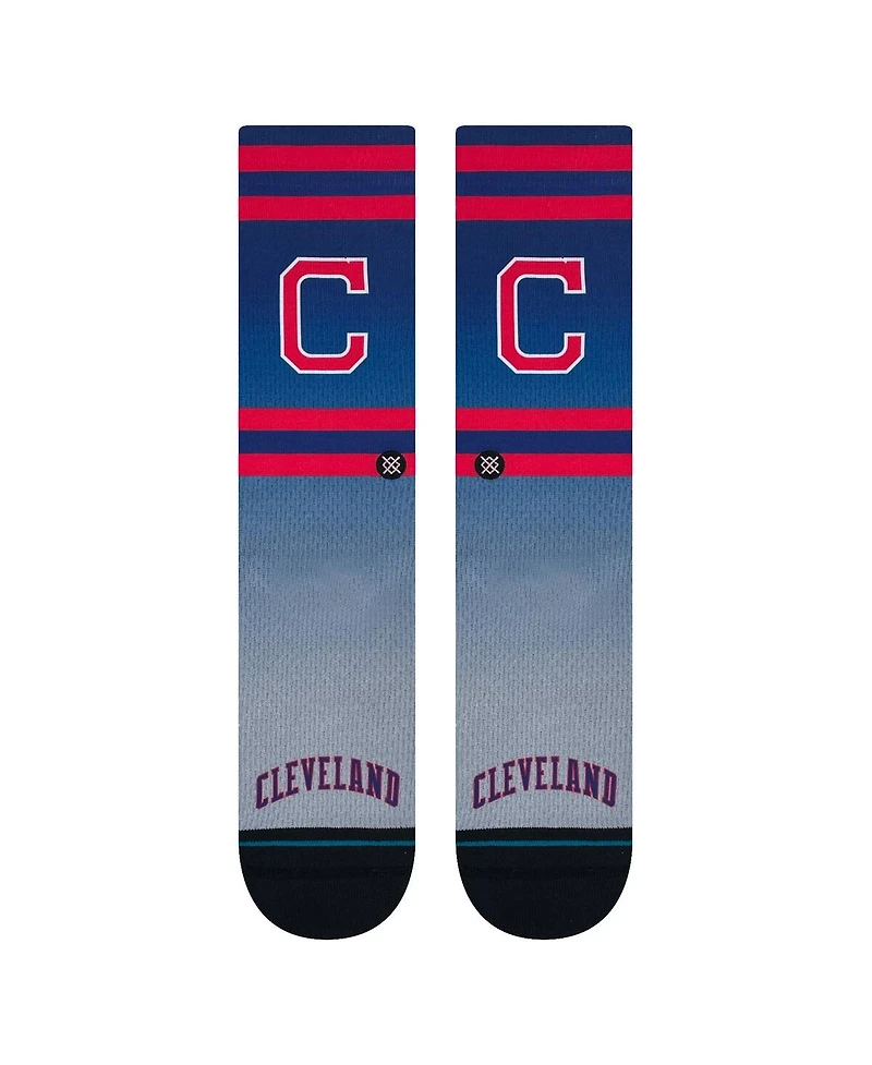 Men's Stance Cleveland Guardians Cooperstown Collection Crew Socks