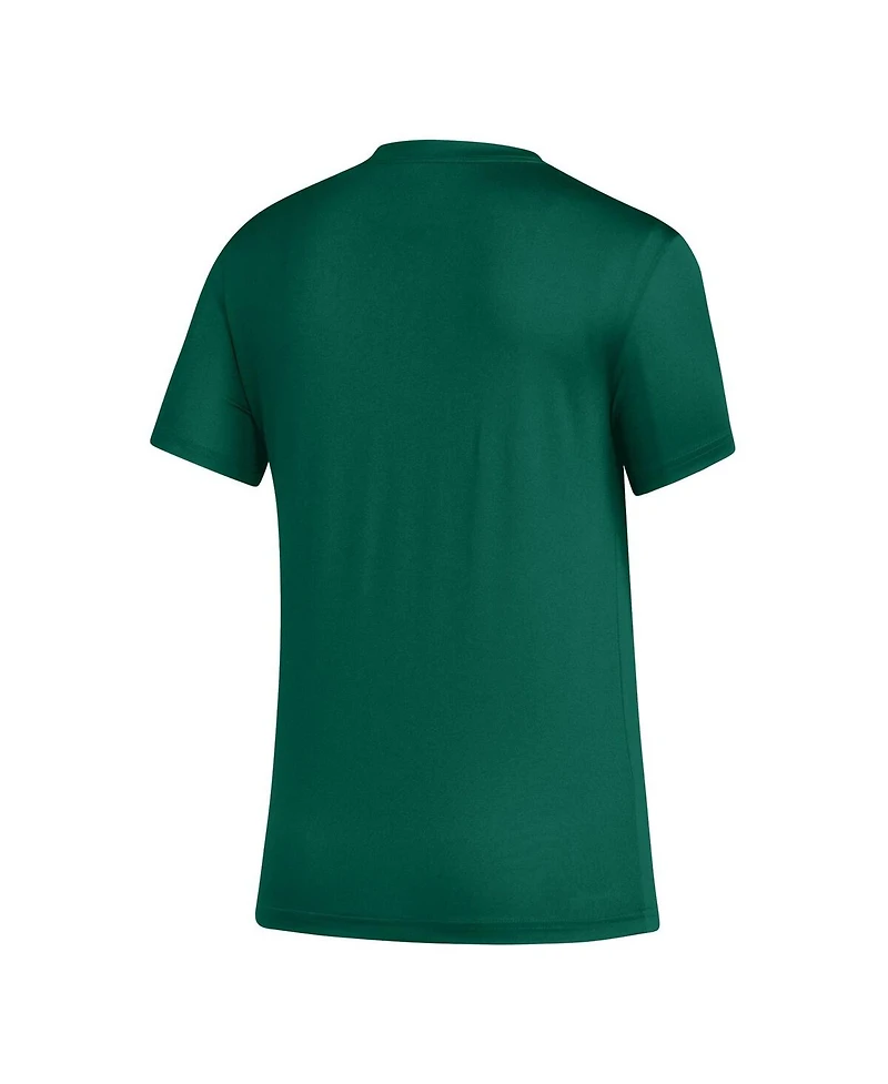 Women's adidas Green Portland Timbers Aeroready Club Icon T-shirt
