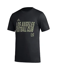 Men's adidas Lafc Team Jersey Hook Aeroready T-shirt