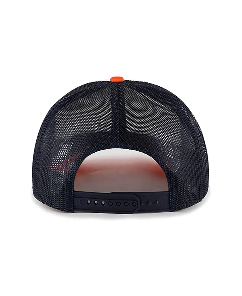 Men's '47 Brand White San Diego Padres Foam Front Script Trucker Snapback Hat