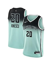 Big Boys and Girls Nike Sabrina Ionescu Mint New York Liberty 2023 Rebel Edition Victory Player Jersey